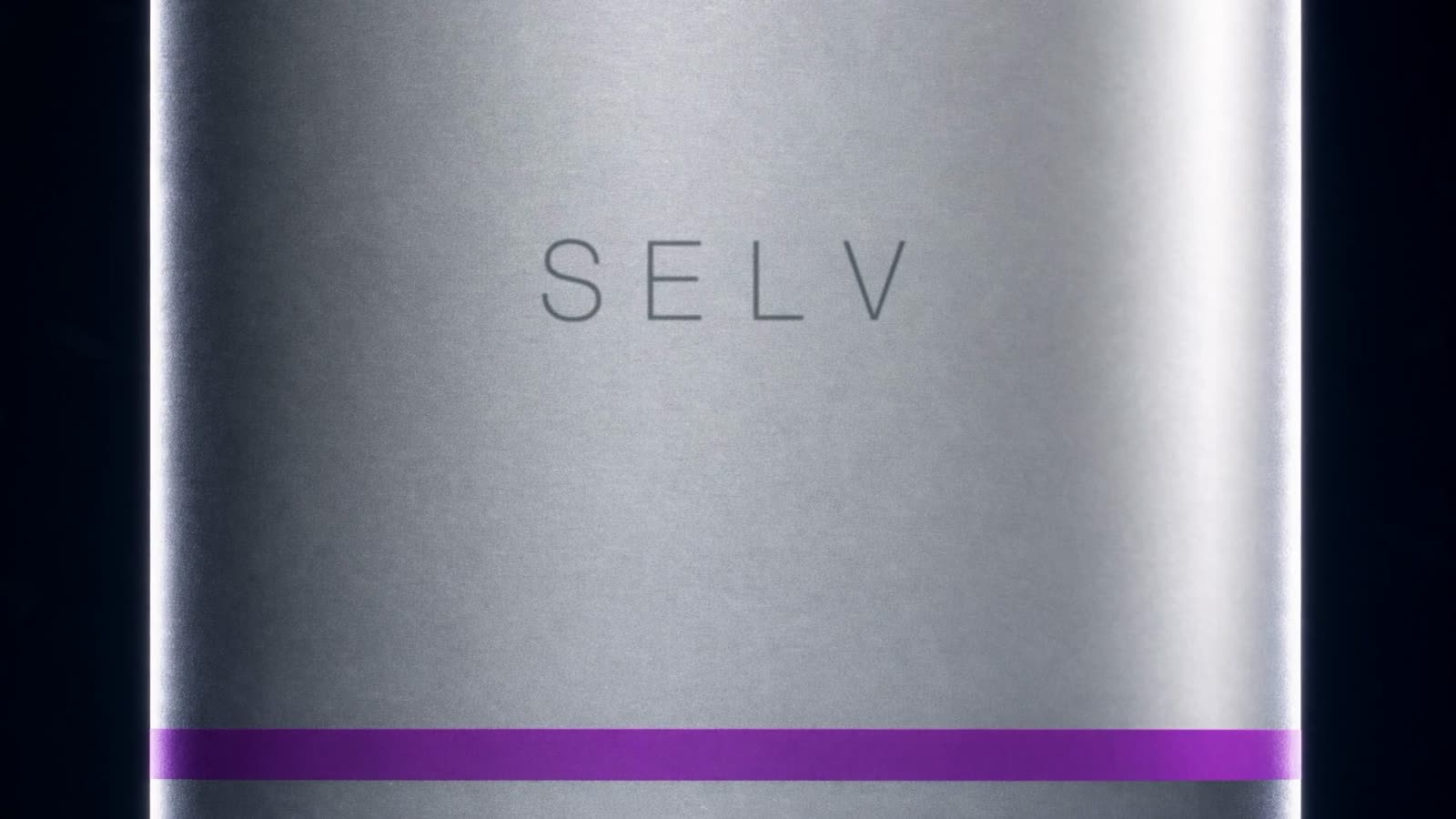 The same macro framing from film two: identical mark geometry, blackcurrant band.