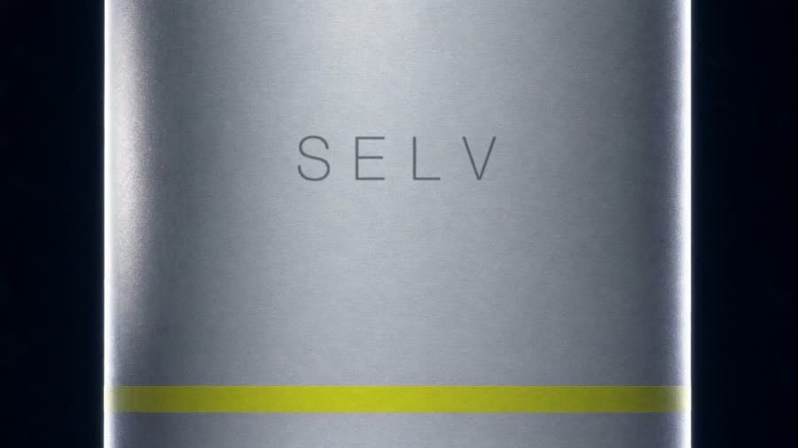 Stills sheet frame four: the brand mark on the can.